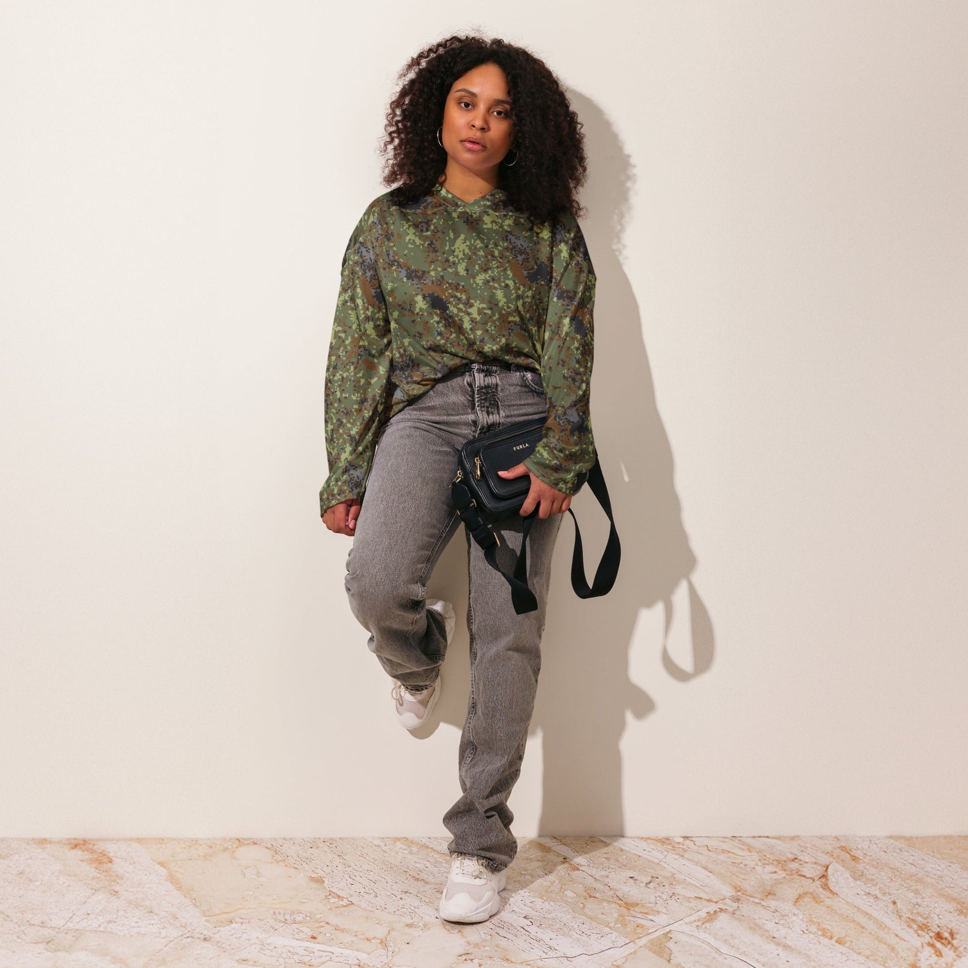 Bulgarian Digital Flecktarn CAMO hockey fan jersey - Hockey Jerseys