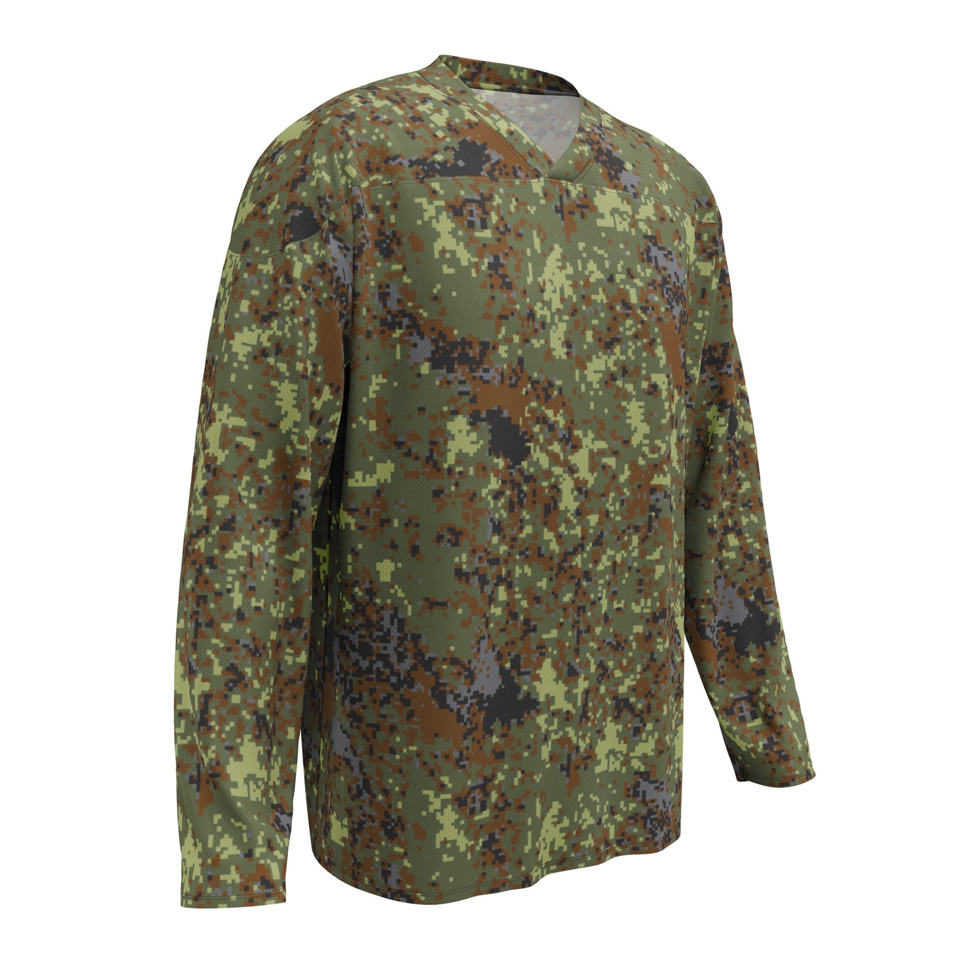 Bulgarian Digital Flecktarn CAMO hockey fan jersey - Hockey Jerseys