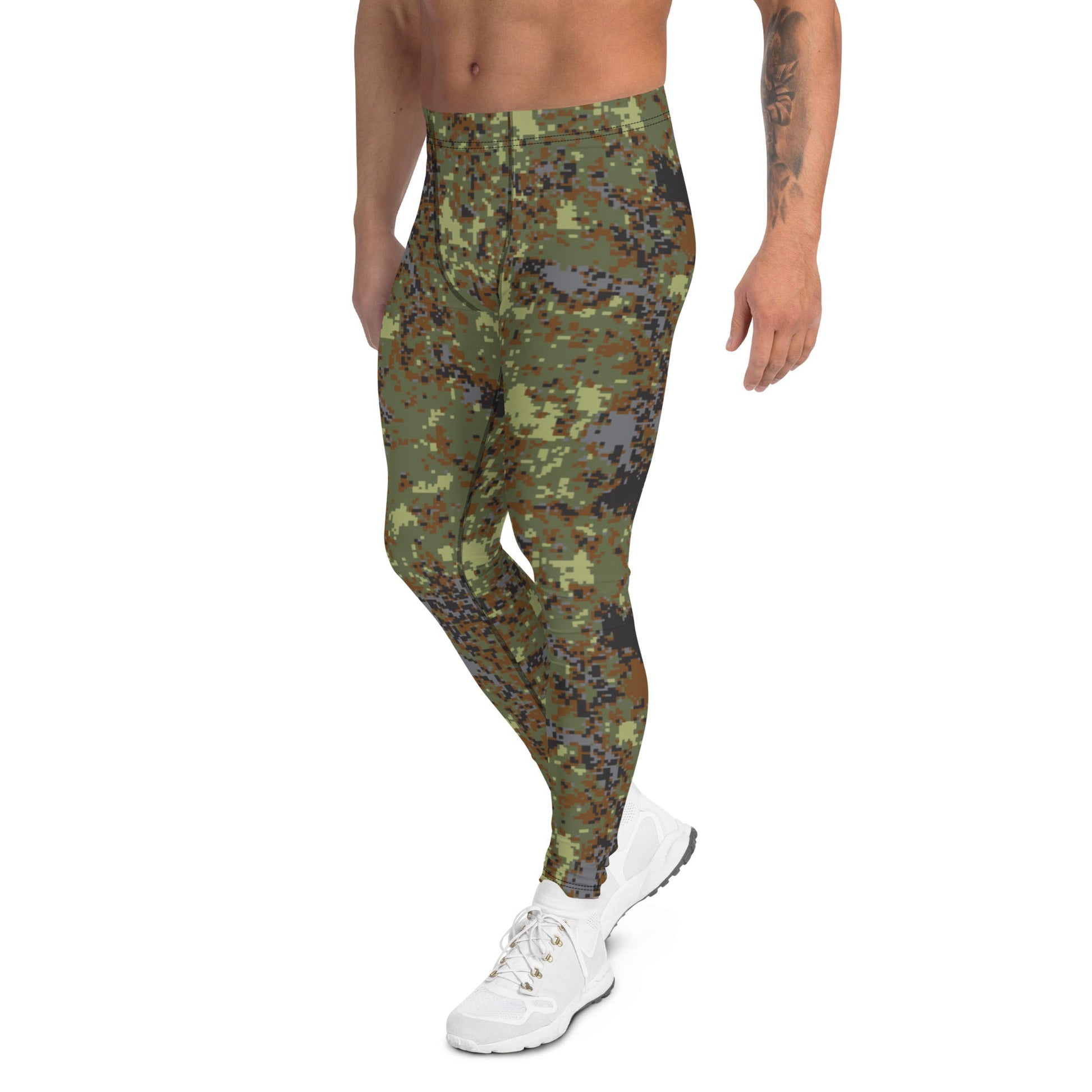 Bulgarian Digital Flecktarn CAMO Mens Leggings