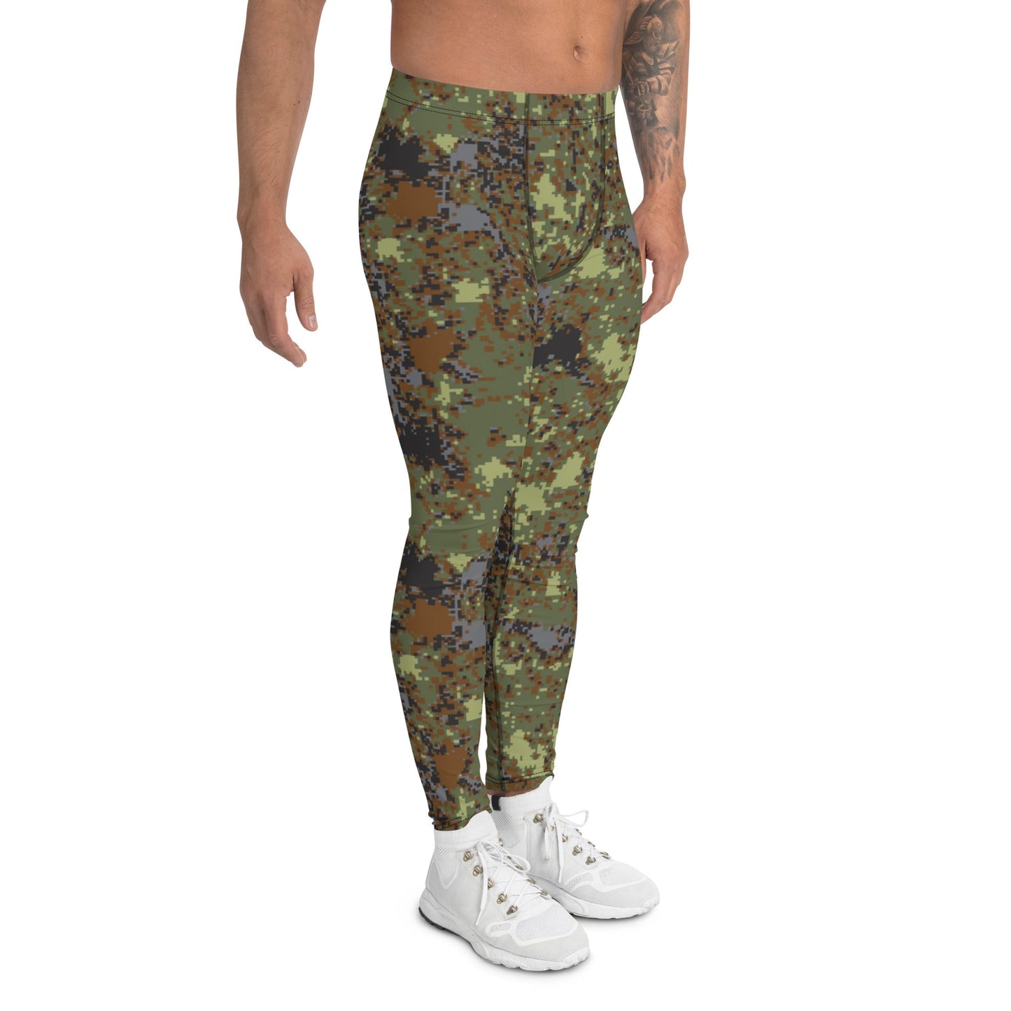 Bulgarian Digital Flecktarn CAMO Mens Leggings