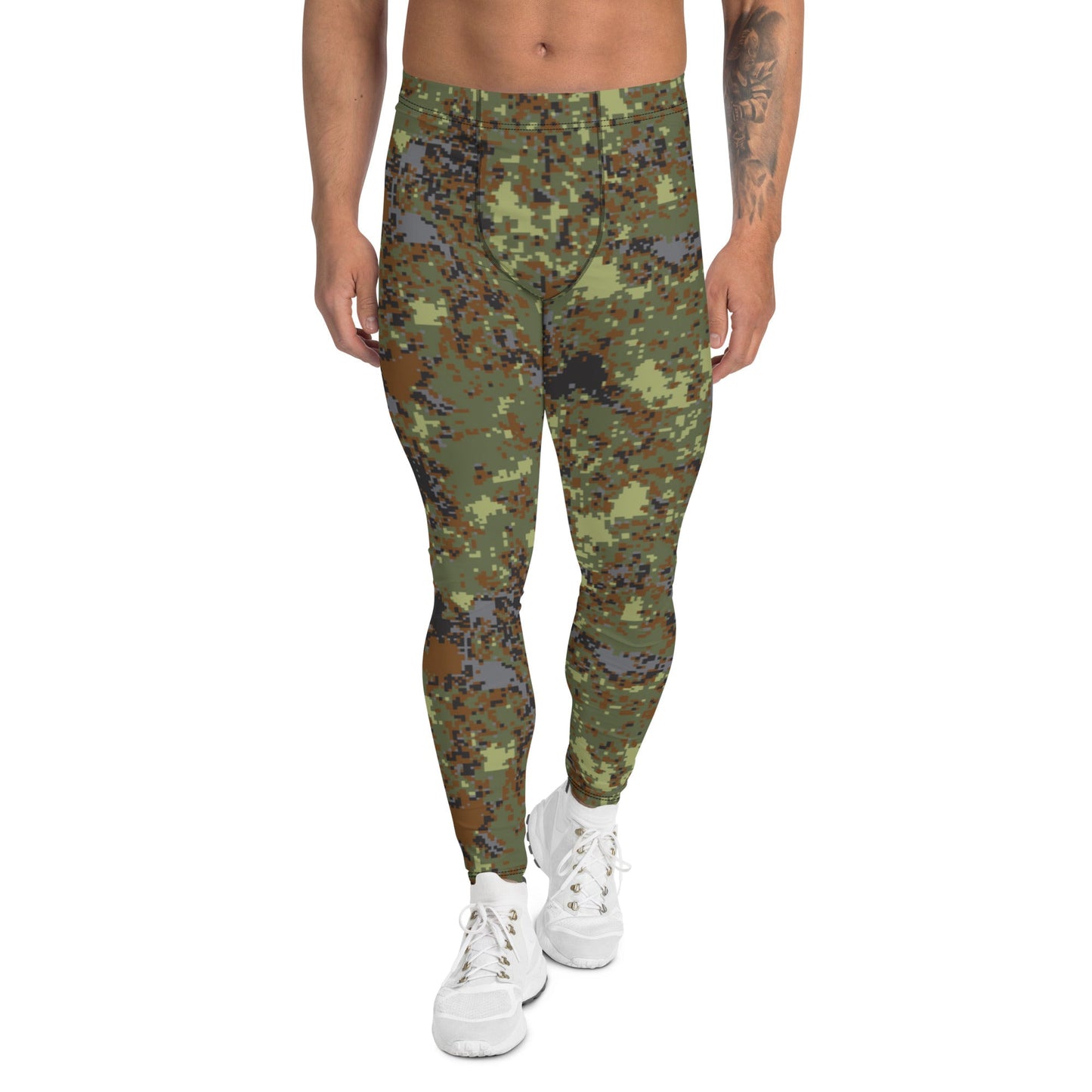 Bulgarian Digital Flecktarn CAMO Mens Leggings - XS
