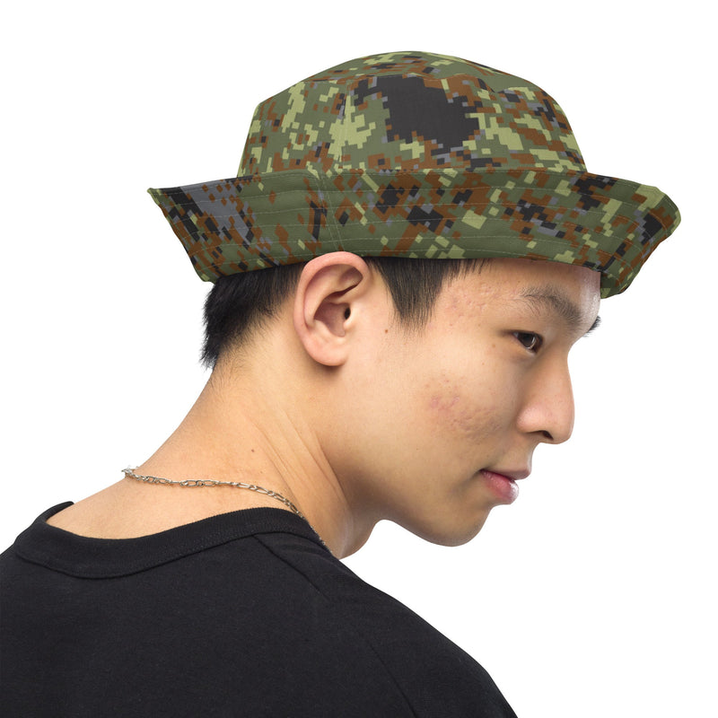 Digital Flecktarn Balkan CAMO Reversible Bucket Hat - Head
