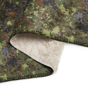 Digital Flecktarn Balkan CAMO Sherpa Blanket