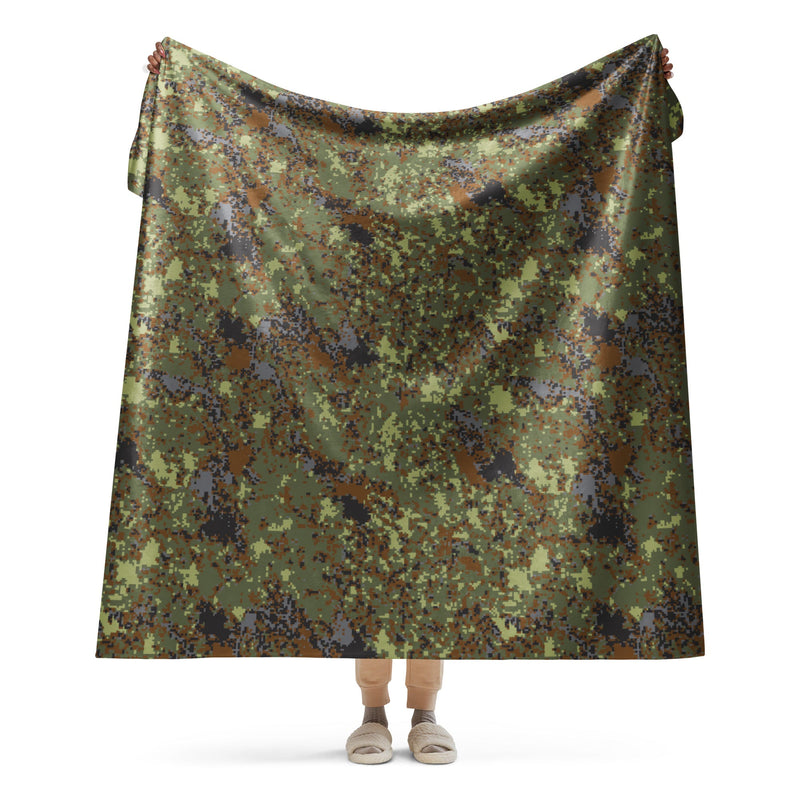 Digital Flecktarn Balkan CAMO Sherpa Blanket - 60″×80″