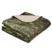 Digital Flecktarn Balkan CAMO Sherpa Blanket