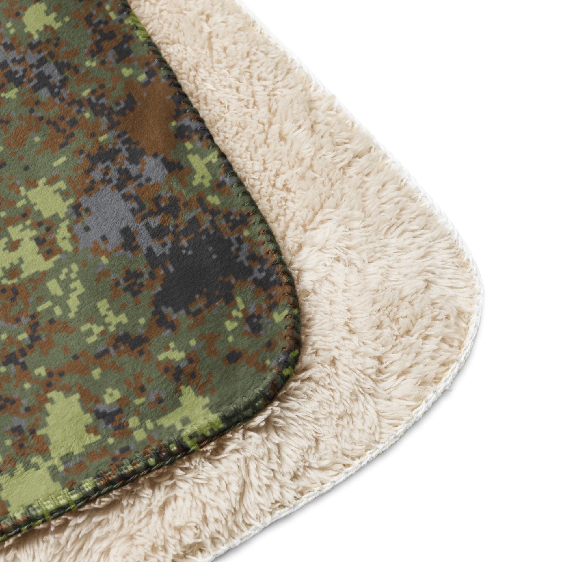 Bulgarian Digital Flecktarn CAMO Sherpa blanket - Blankets