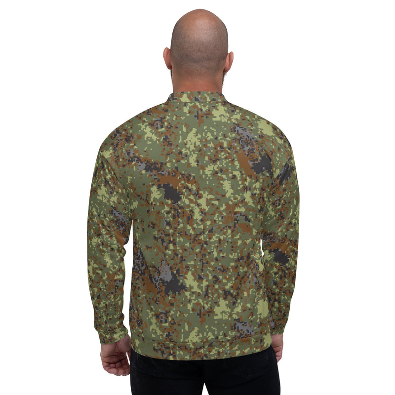 Digital Flecktarn Balkan CAMO Unisex Bomber Jacket