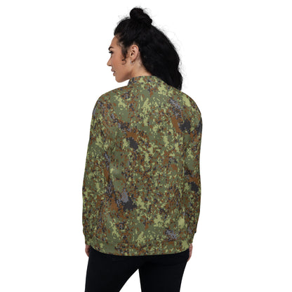 Bulgarian Digital Flecktarn CAMO Unisex Bomber Jacket - Jackets