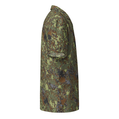 Bulgarian Digital Flecktarn CAMO Unisex button shirt - Button Shirts