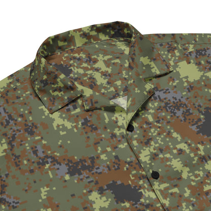 Bulgarian Digital Flecktarn CAMO Unisex button shirt - Button Shirts