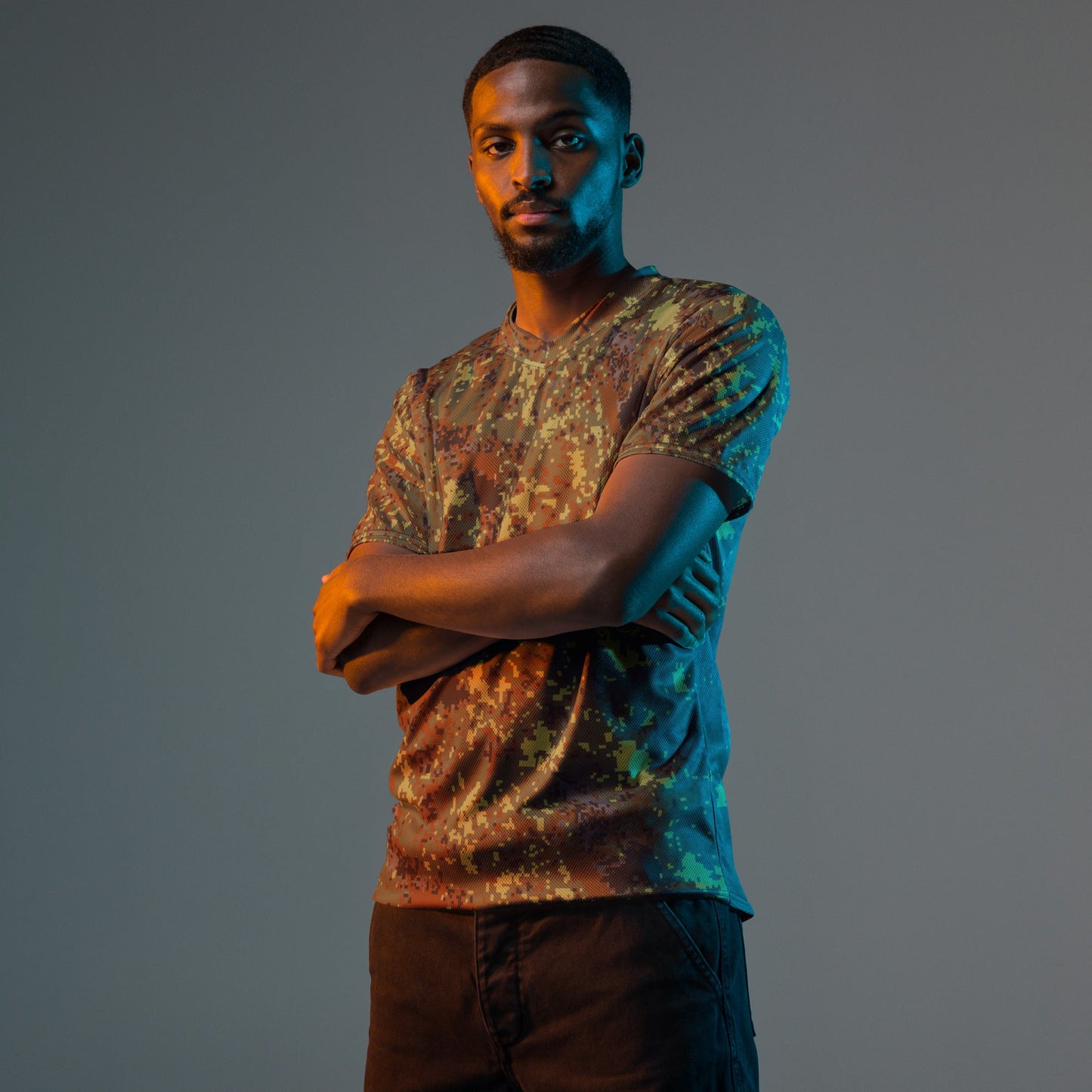 Bulgarian Digital Flecktarn CAMO unisex sports jersey - Sports Jerseys