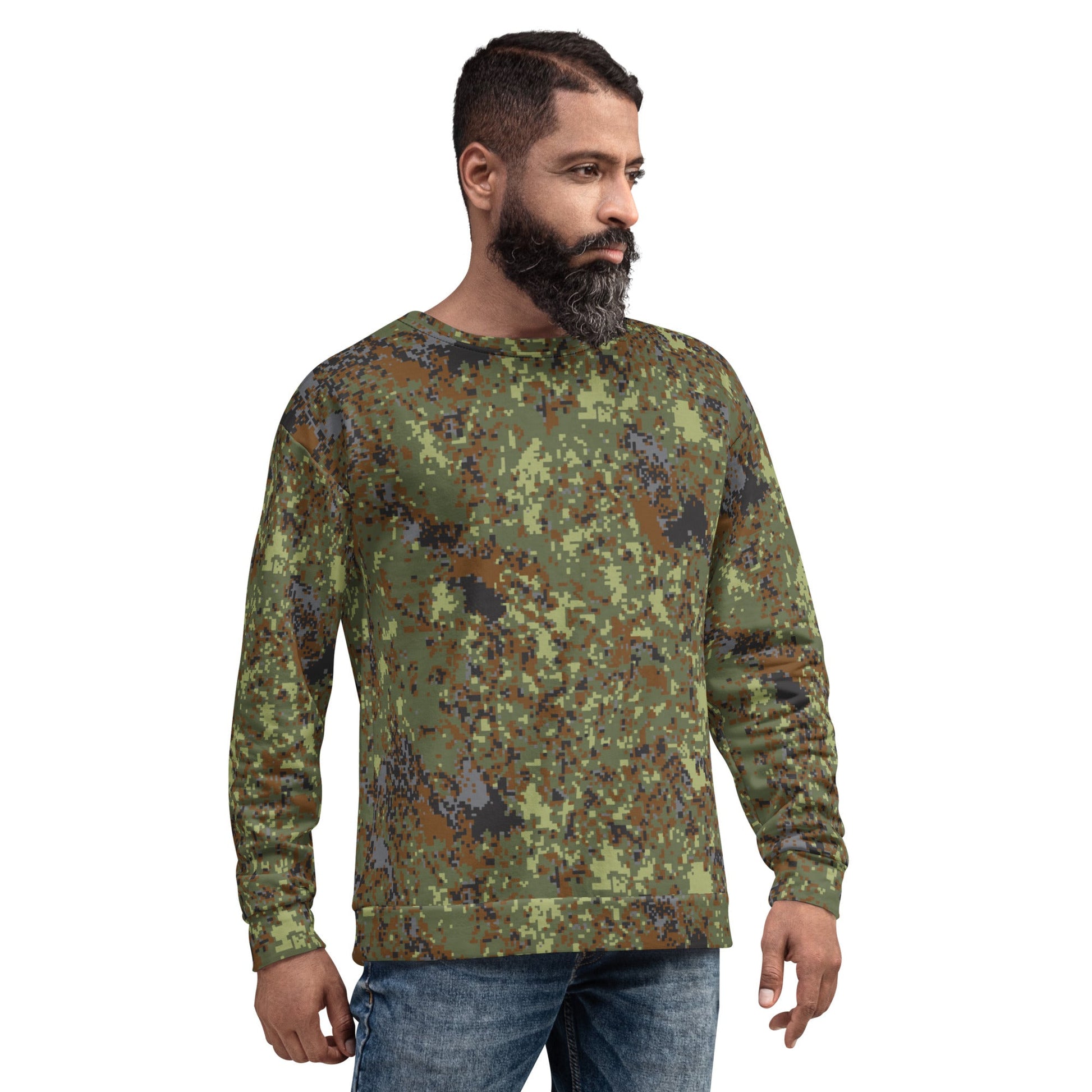 Bulgarian Digital Flecktarn CAMO Unisex Sweatshirt - Sweatshirts