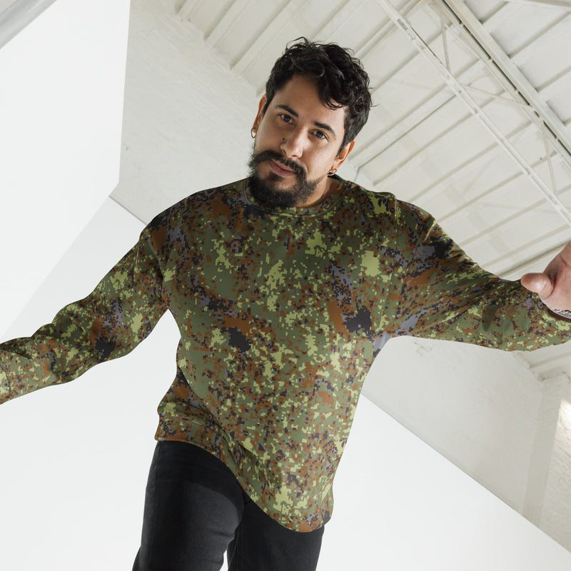 Digital Flecktarn Balkan CAMO Unisex Sweatshirt