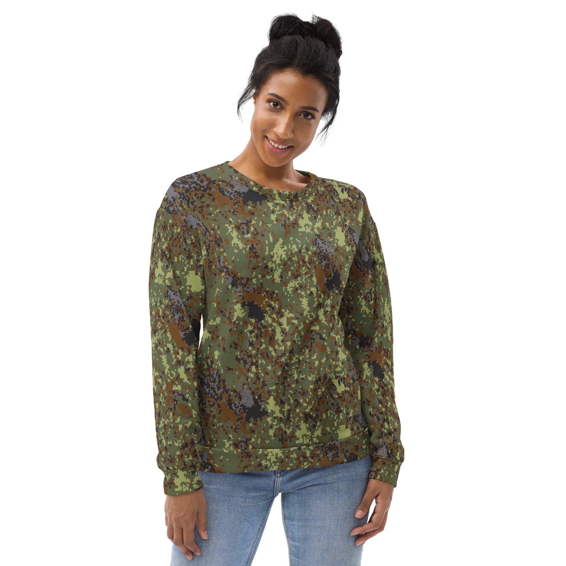 Bulgarian Digital Flecktarn CAMO Unisex Sweatshirt - Sweatshirts