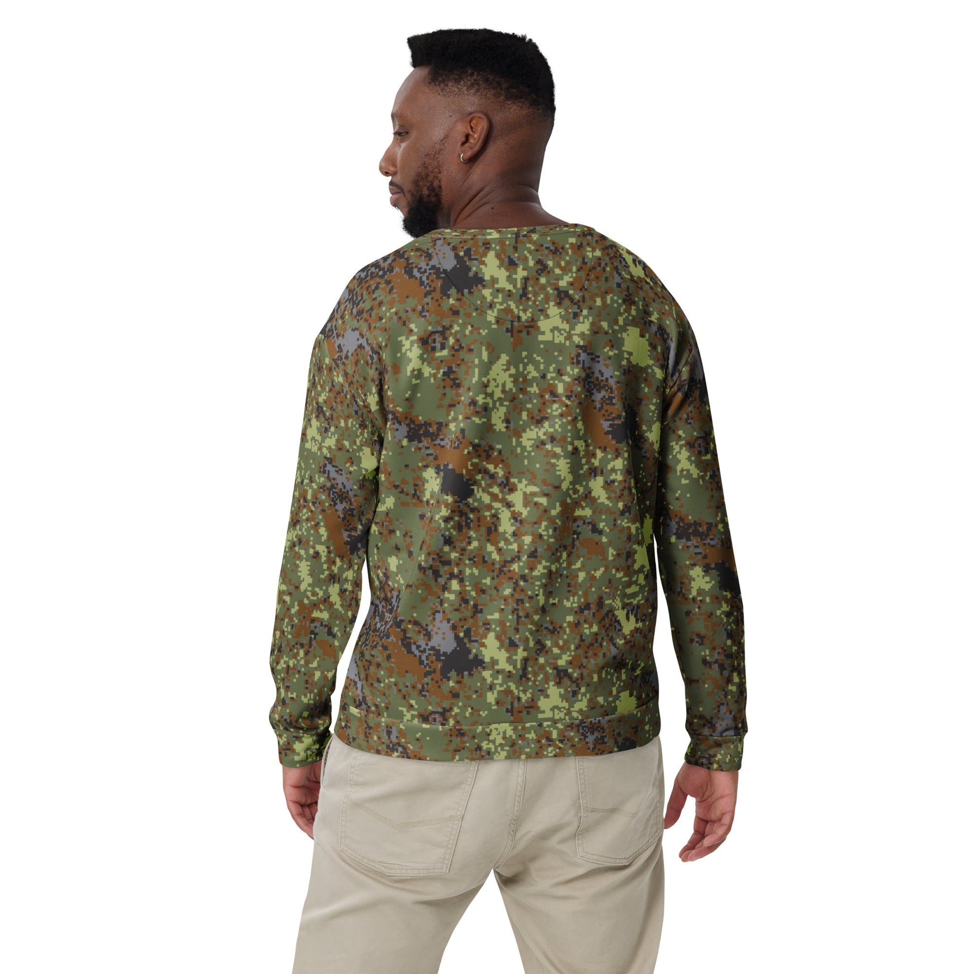 Bulgarian Digital Flecktarn CAMO Unisex Sweatshirt - Sweatshirts