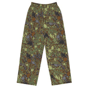Digital Flecktarn Balkan CAMO Unisex Wide-Leg Leisure Pants - 2XS - Pant