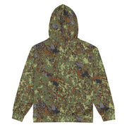 Digital Flecktarn Balkan CAMO Unisex Zip Hoodie