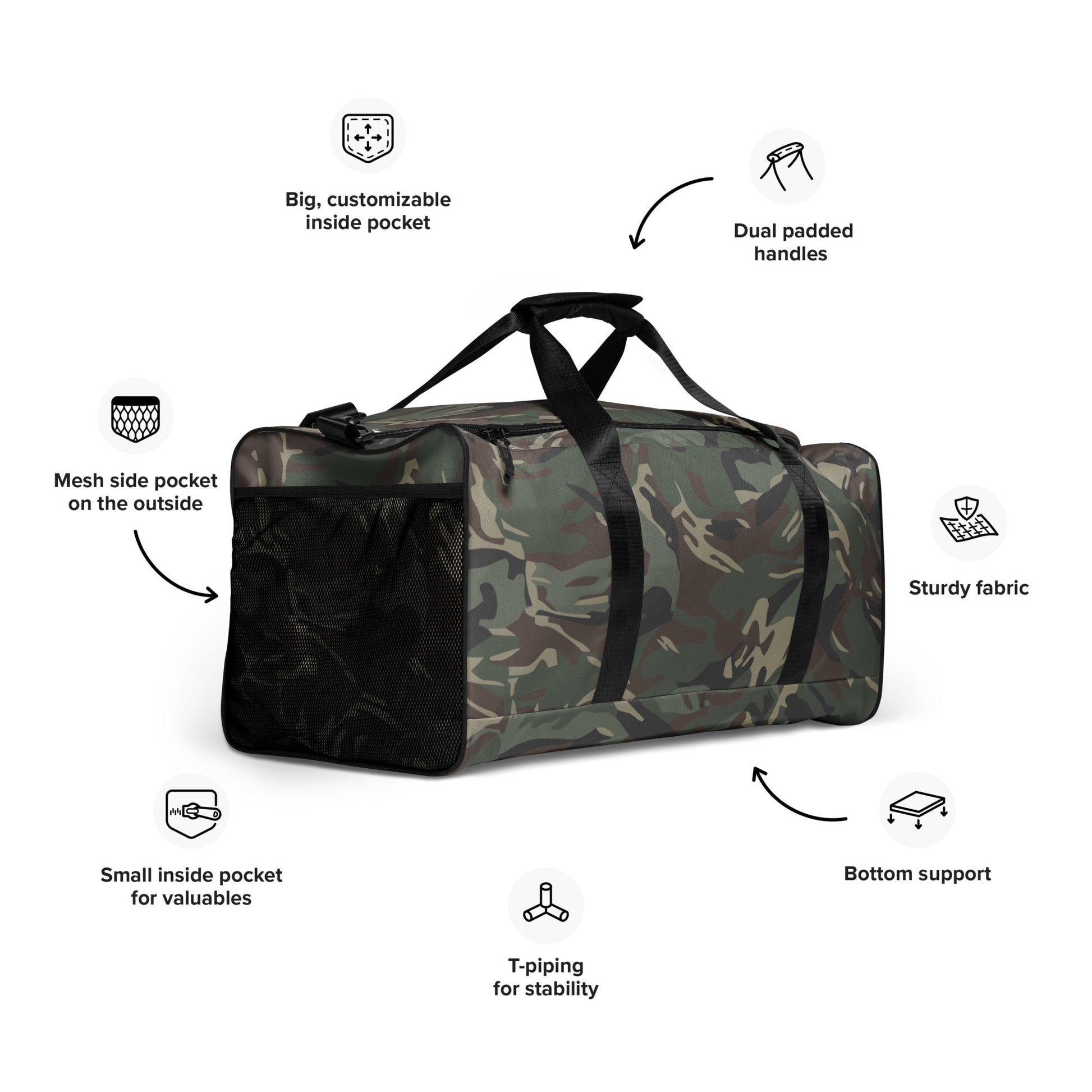 Bulgarian DPM CAMO Duffle Bag