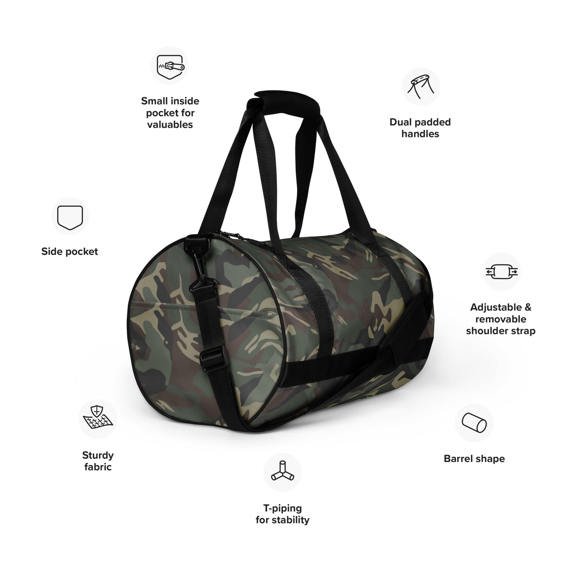Bulgarian DPM CAMO gym bag - Gym Bags