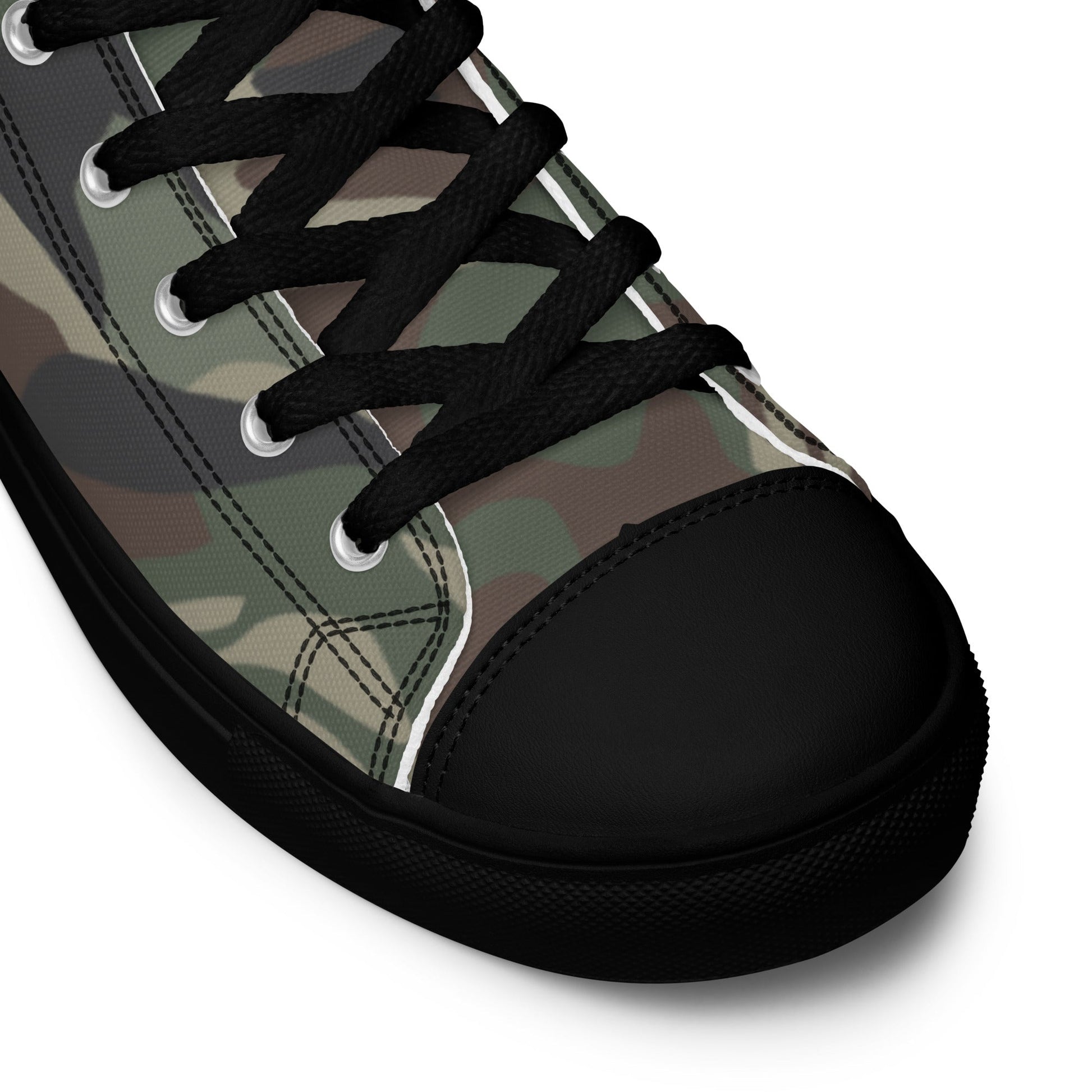Bulgarian DPM CAMO Mens High-Top Canvas Shoes