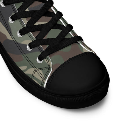 Bulgarian DPM CAMO Mens High-Top Canvas Shoes