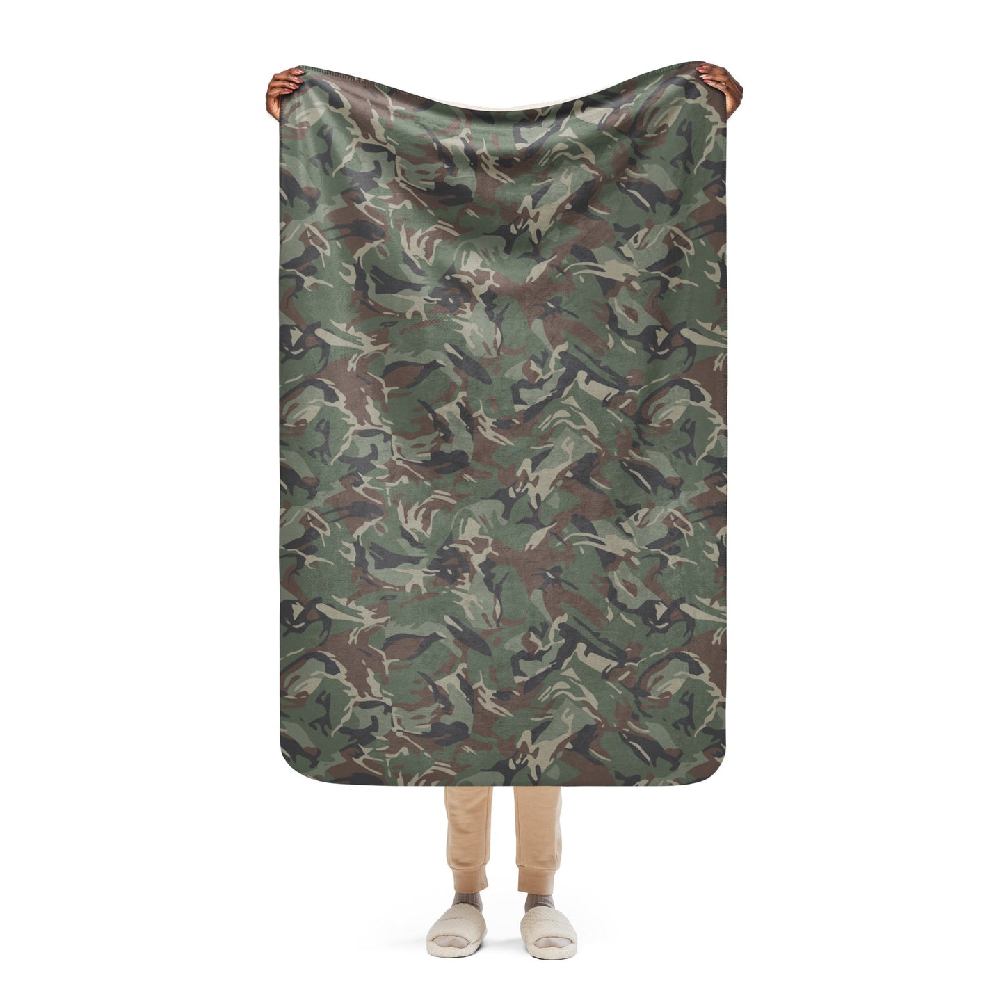 Bulgarian DPM CAMO Sherpa blanket - 37″×57″ - Blanket