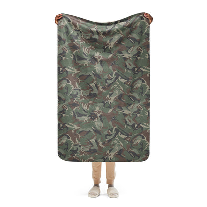 Bulgarian DPM CAMO Sherpa blanket - 37″×57″ - Blanket