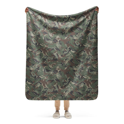 Bulgarian DPM CAMO Sherpa blanket - 50″×60″ - Blanket