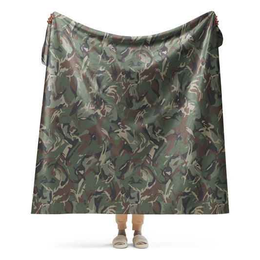 Bulgarian DPM CAMO Sherpa blanket - 60″×80″ - Blankets