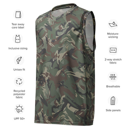 Bulgarian DPM CAMO unisex basketball jersey - Basketball Jerseys