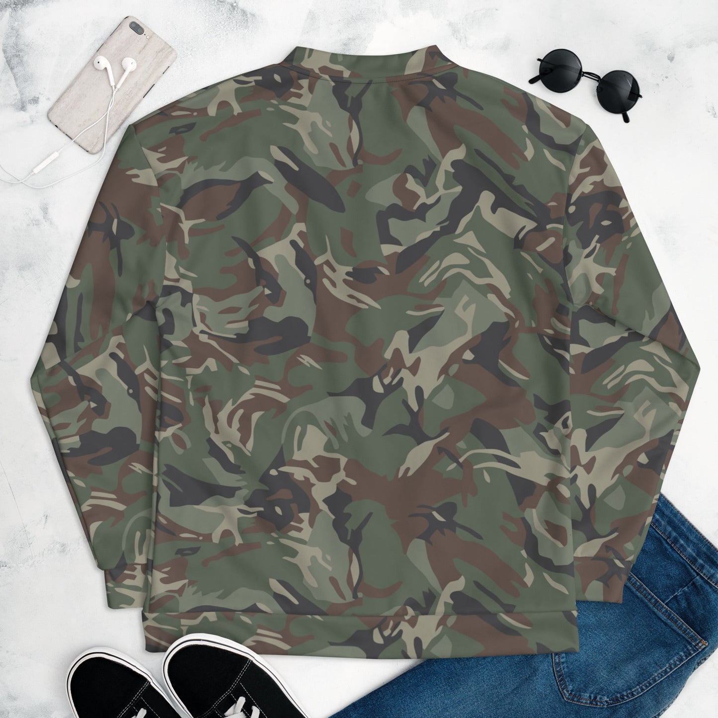 Bulgarian DPM CAMO Unisex Bomber Jacket