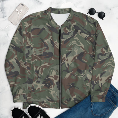 Bulgarian DPM CAMO Unisex Bomber Jacket - XS