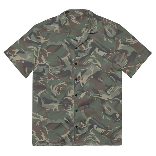 DPM Balkan CAMO Unisex Short-Sleeve Button Shirt - 2XS - Button-Up
