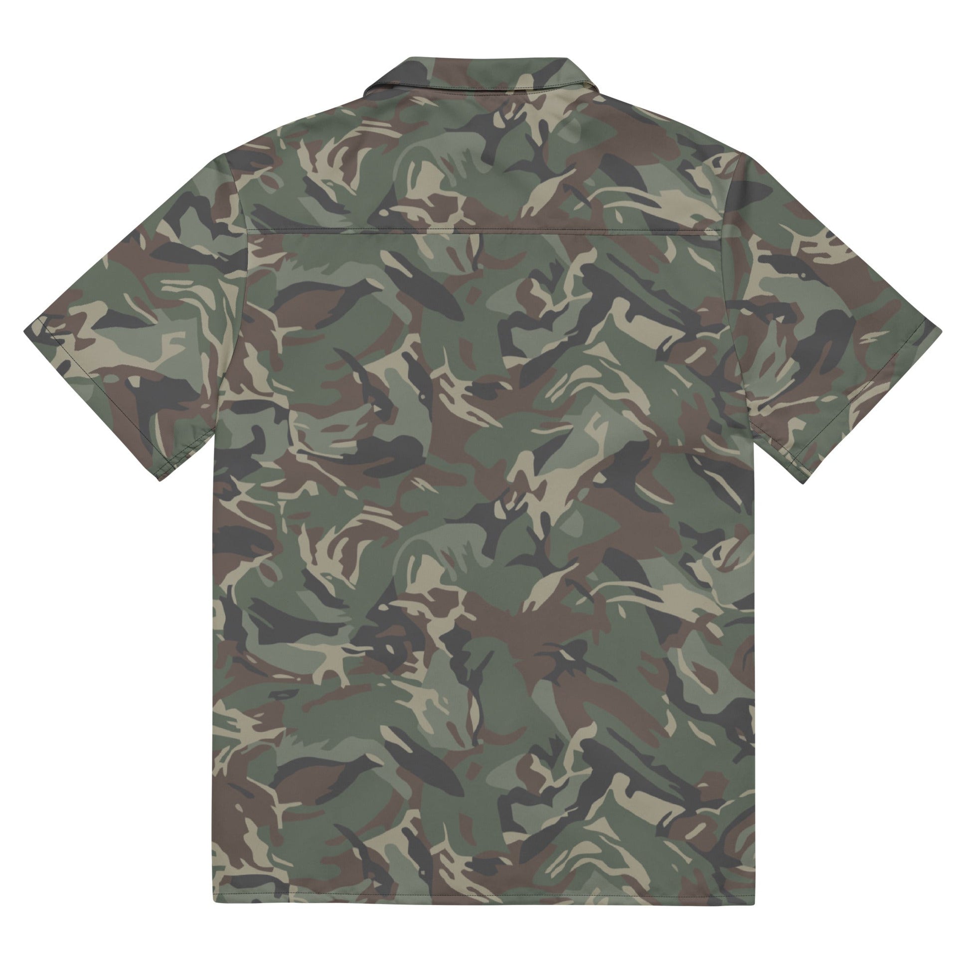 Bulgarian DPM CAMO Unisex Short-Sleeve Button Shirt