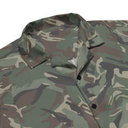DPM Balkan CAMO Unisex Short-Sleeve Button Shirt - Button-Up