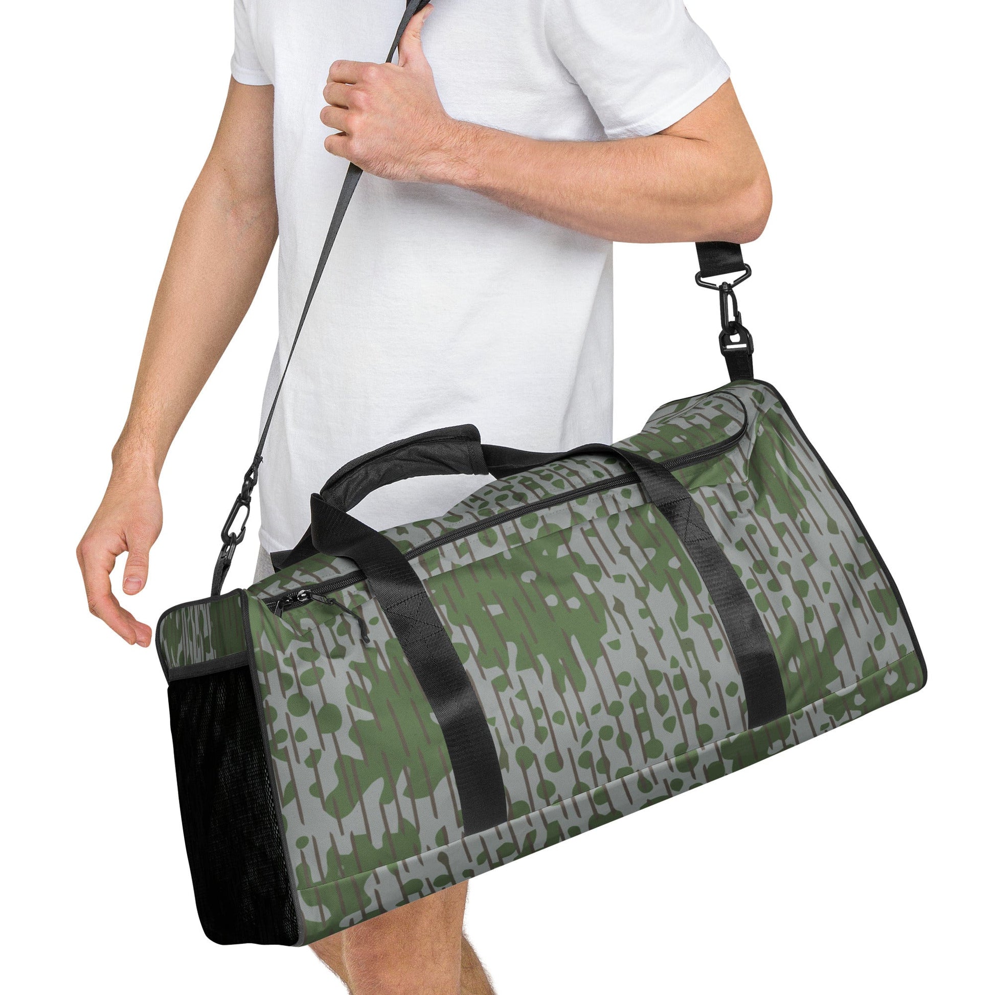 Bulgarian Frog Skin Zhabezhka Kozha CAMO Duffle bag Bags