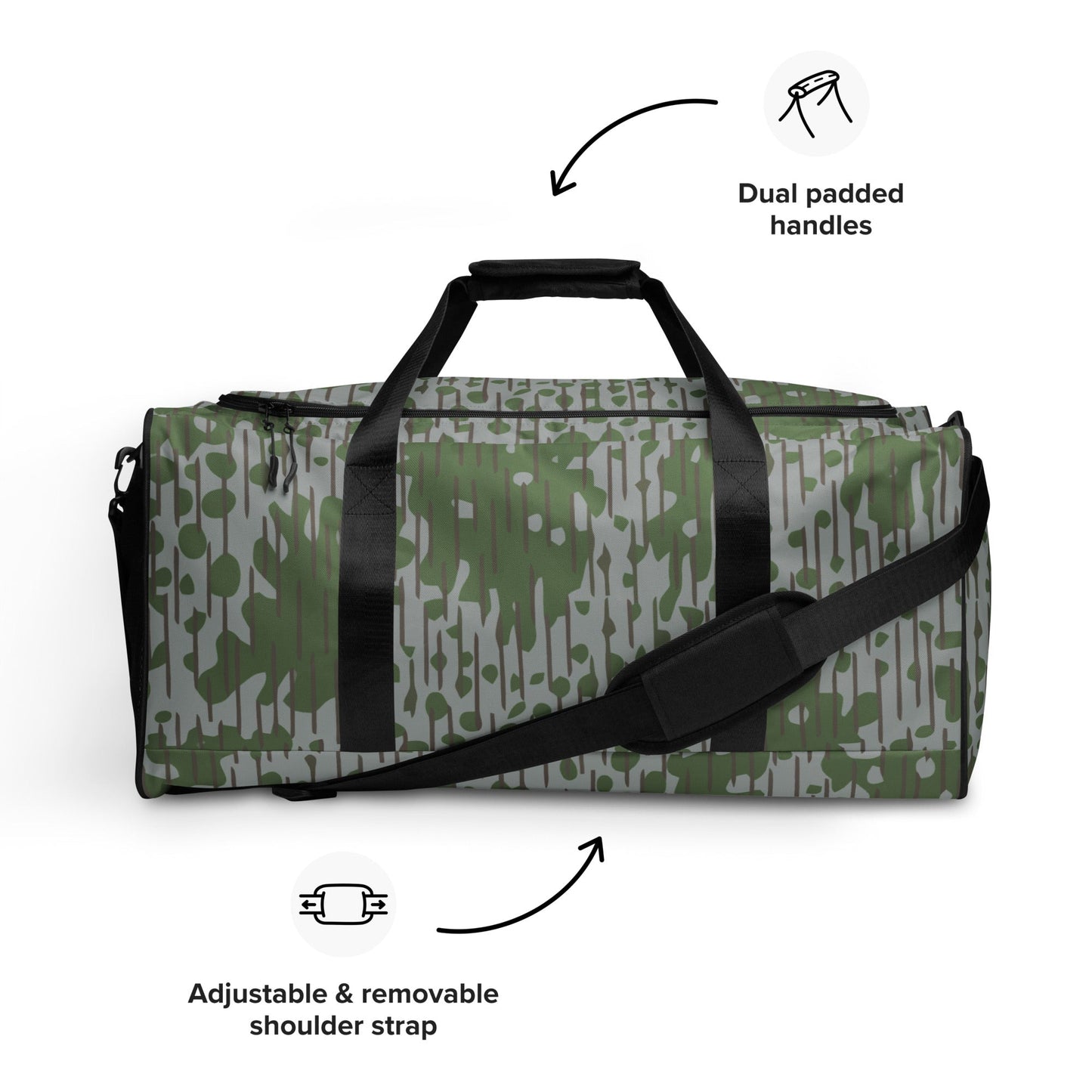 Bulgarian Frog Skin Zhabezhka Kozha CAMO Duffle bag Bags