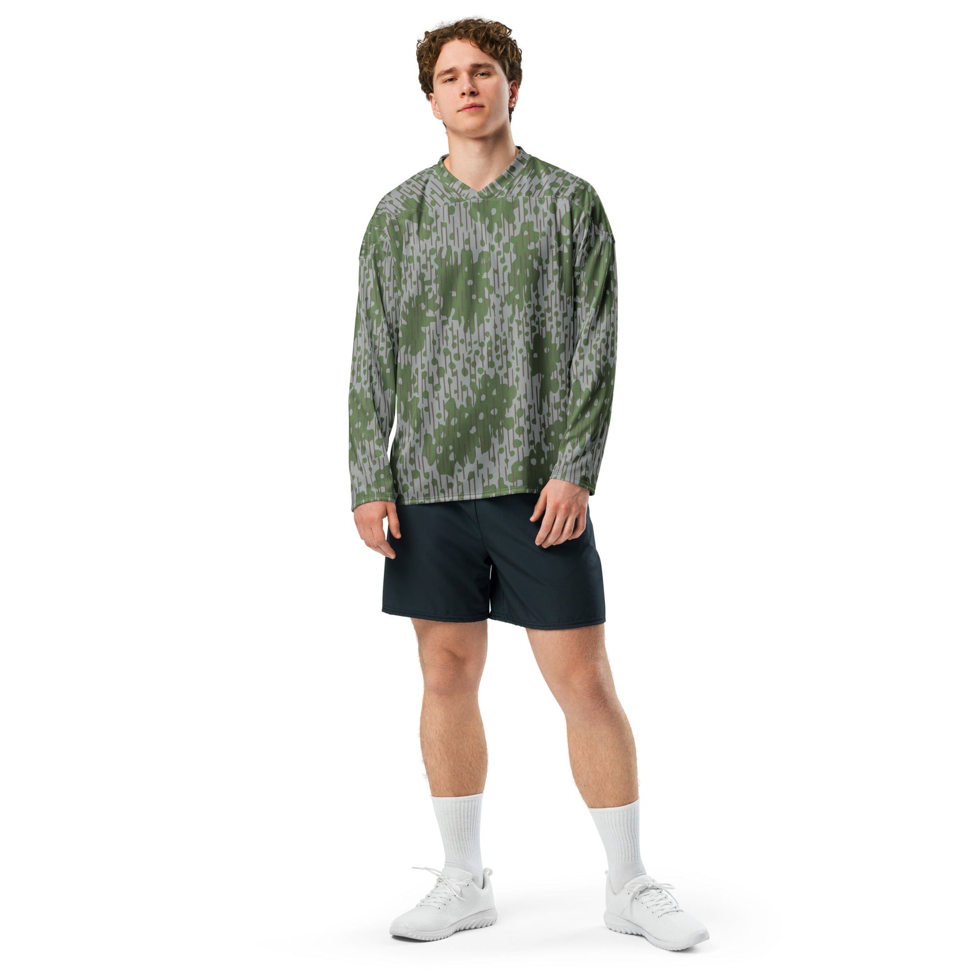 Bulgarian Frog Skin Zhabezhka Kozha CAMO hockey fan jersey - Hockey Jerseys