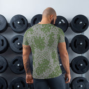 Frog Skin Zhabezhka Kozha CAMO Mens Athletic T-Shirt