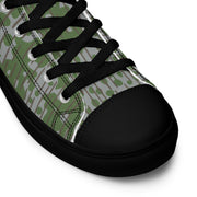 Frog Skin Zhabezhka Kozha CAMO Mens High-Top Canvas Shoes
