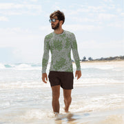 Frog Skin Zhabezhka Kozha CAMO Mens Long-Sleeve Rash Guard - XS