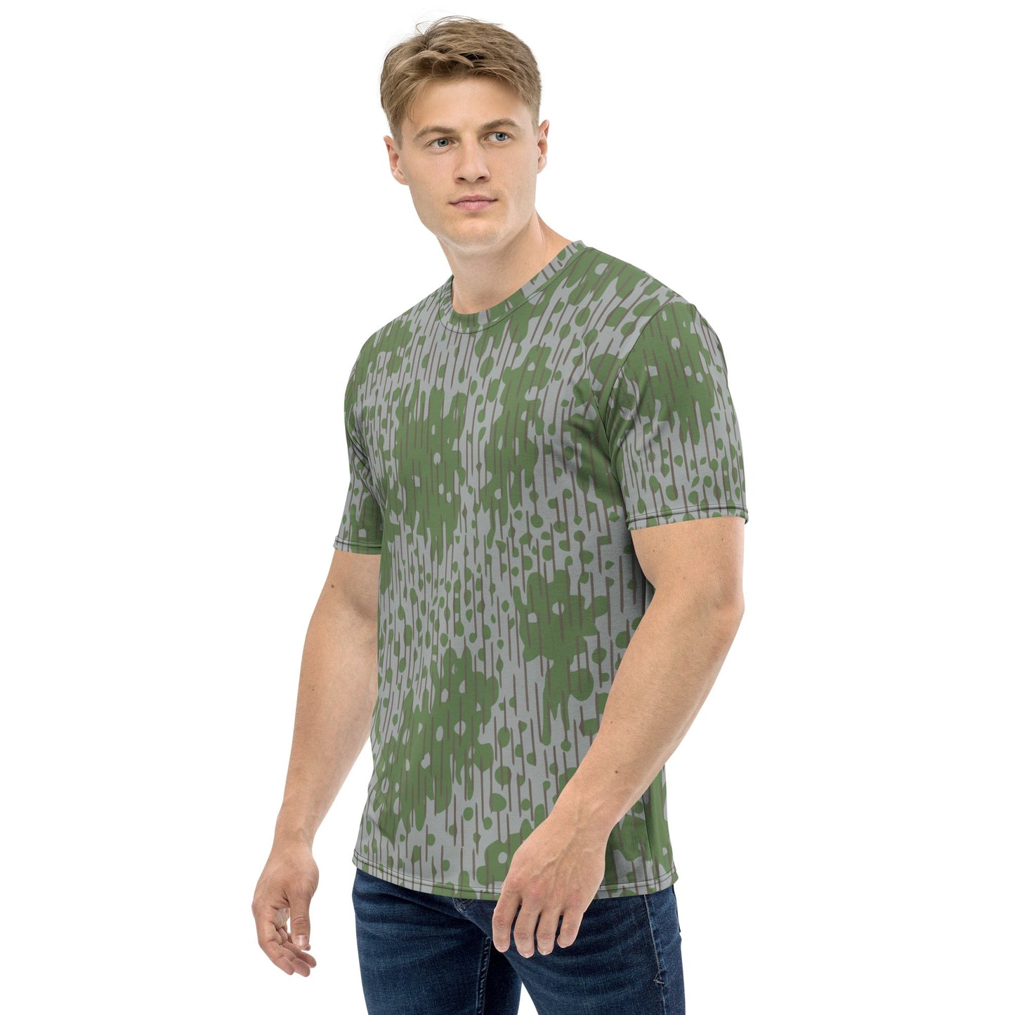 Bulgarian Frog Skin Zhabezhka Kozha CAMO Mens T shirt Shirts
