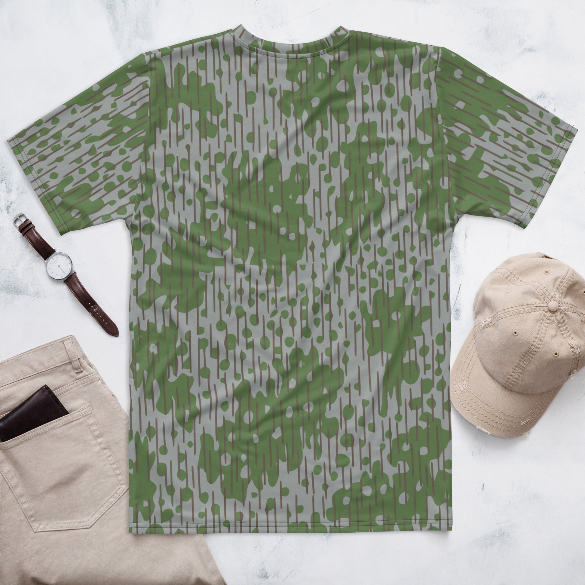 Bulgarian Frog Skin Zhabezhka Kozha CAMO Mens T shirt Shirts