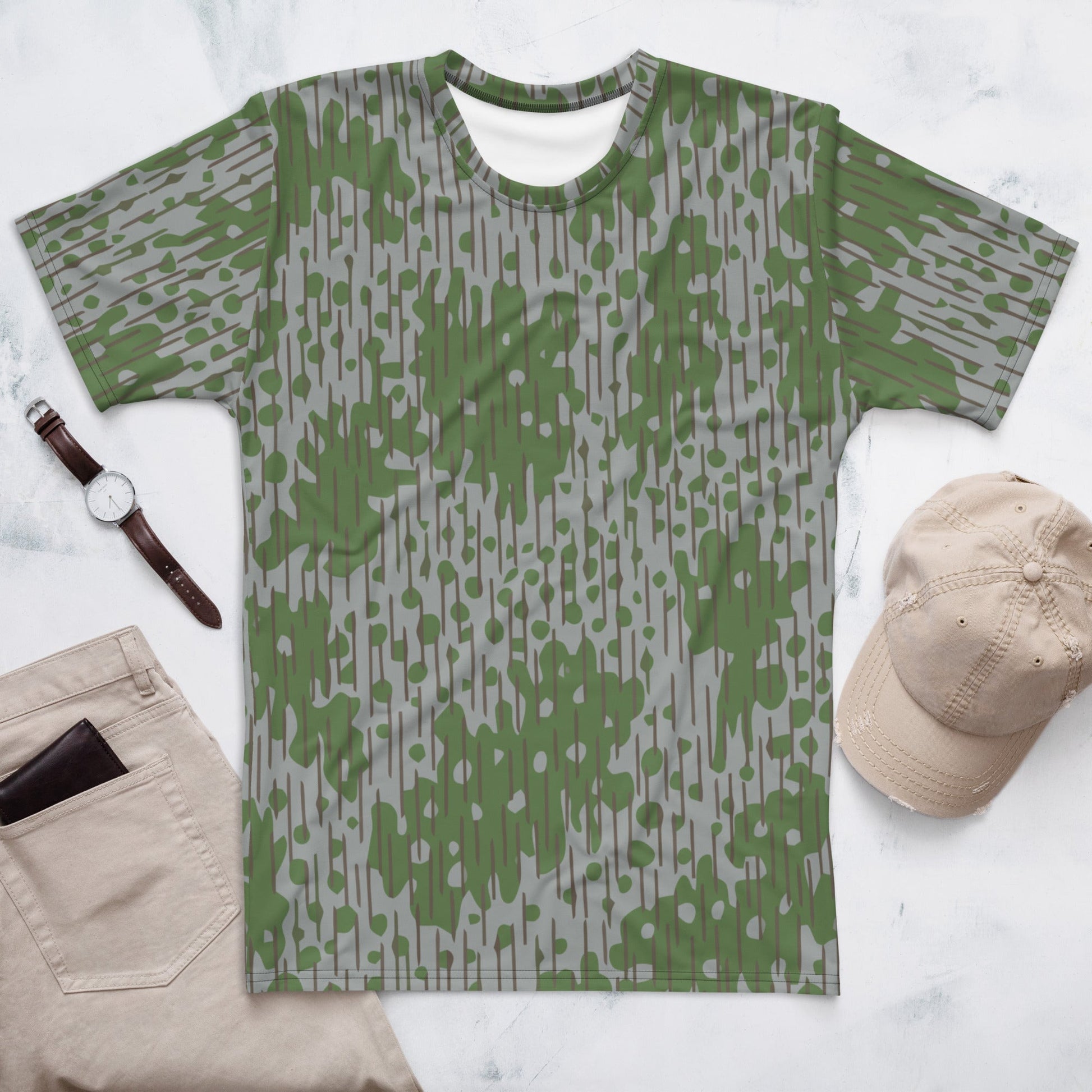 Bulgarian Frog Skin Zhabezhka Kozha CAMO Mens T shirt XS Shirts