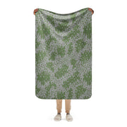 Frog Skin Zhabezhka Kozha CAMO Sherpa Blanket - 37″×57″