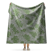 Frog Skin Zhabezhka Kozha CAMO Sherpa Blanket - 60″×80″