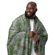 Frog Skin Zhabezhka Kozha CAMO Sherpa Blanket