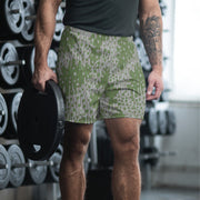 Frog Skin Zhabezhka Kozha CAMO Unisex Athletic Long Shorts - XS