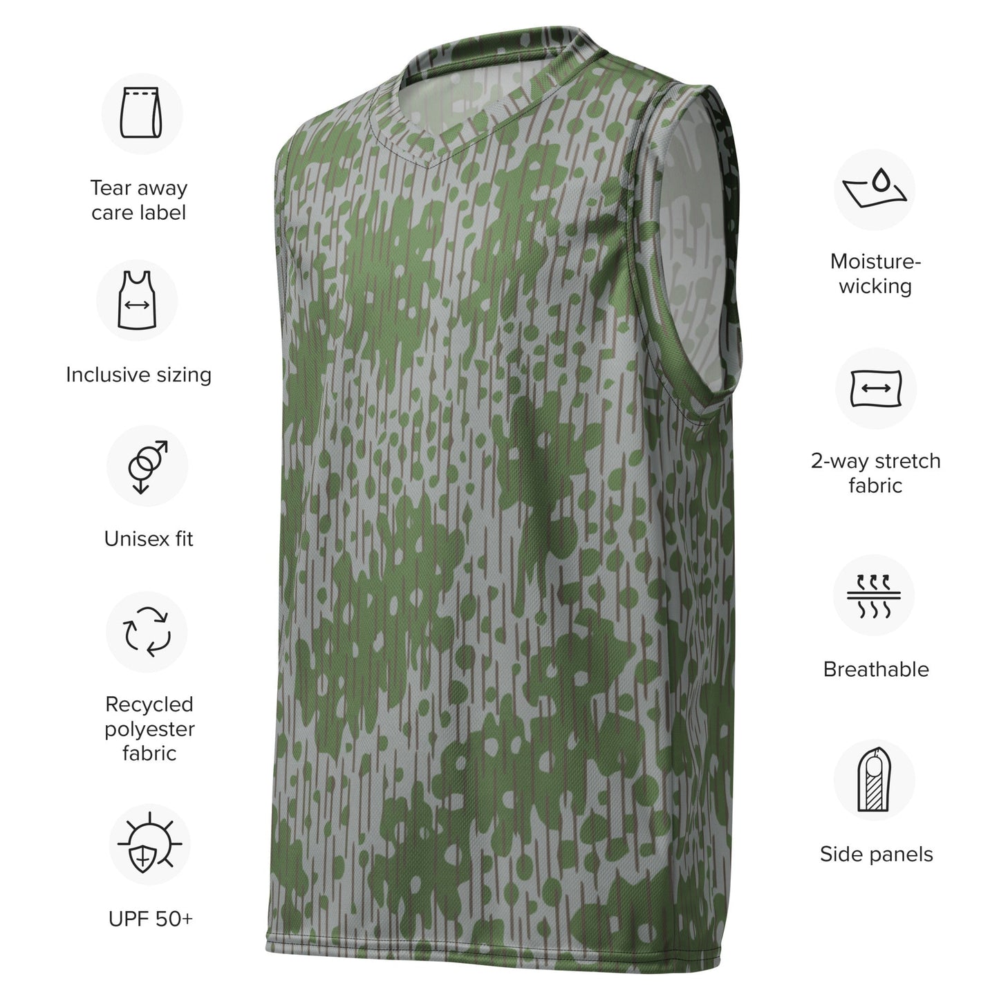 Bulgarian Frog Skin Zhabezhka Kozha CAMO unisex basketball jersey - Basketball Jerseys