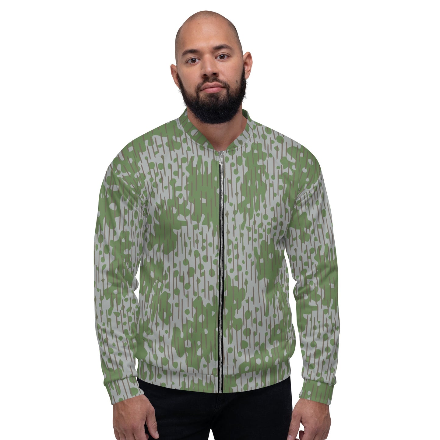 Bulgarian Frog Skin Zhabezhka Kozha CAMO Unisex Bomber Jacket - Jackets
